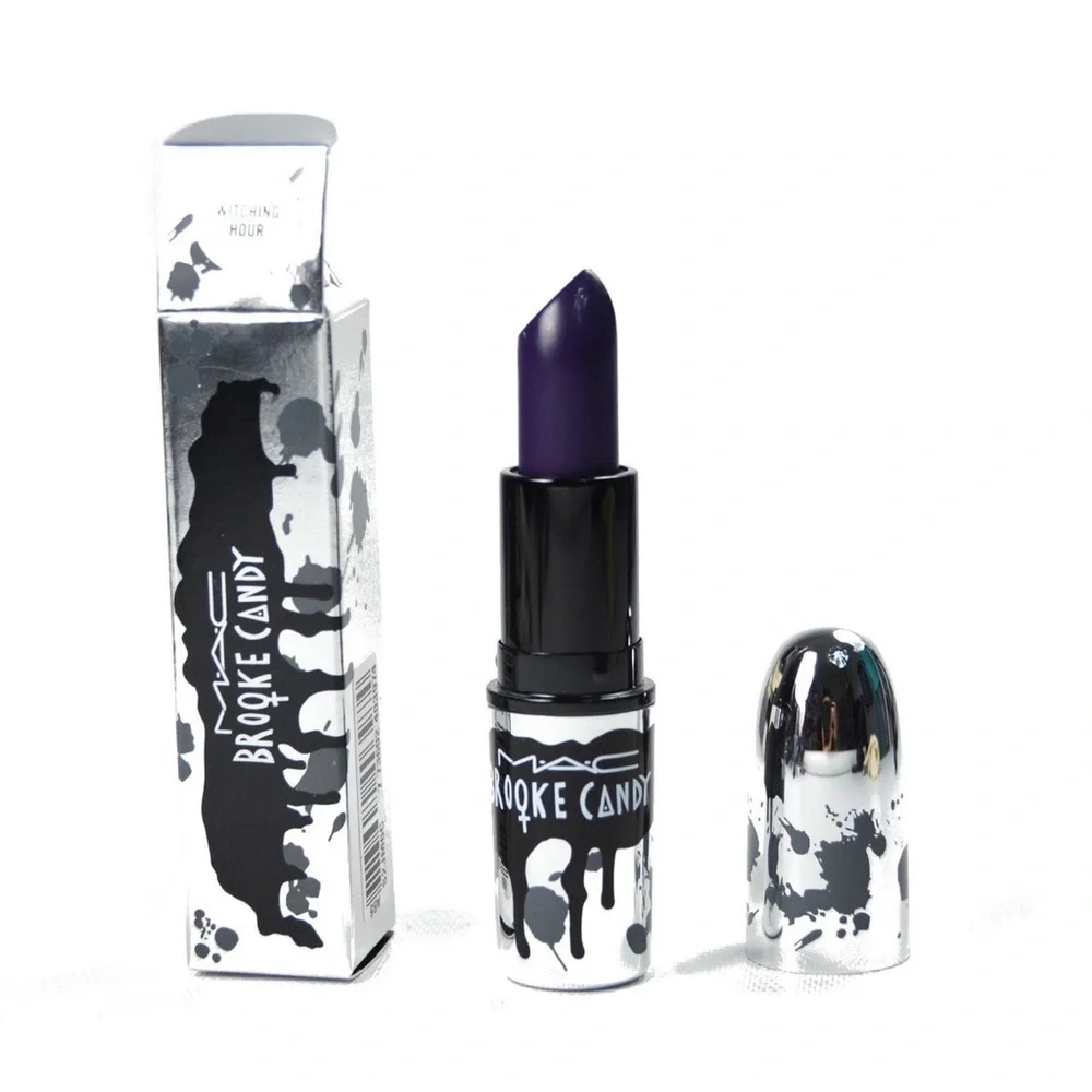 MAC Brooke Candy Witching Hour Limited Edition Purple Lipstick New in Box